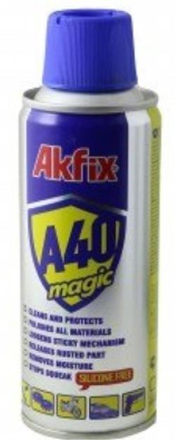 Višenamenski sprej za mazanje, zaštitu i čišćenje metalnih i plastičnih delova u bočici od 400 ml AKFIX
